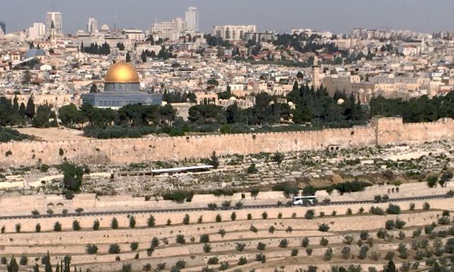 JERUSALEM FROM MT OF OLIVESed