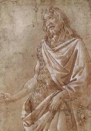 Sandro Botticelli John the Baptist c 1480